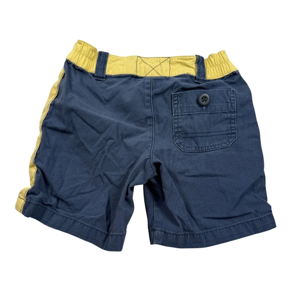 Polo Ralph Lauren Shorts Toddler Boys 3T Navy Yellow Pony Graphic Preppy Sporty